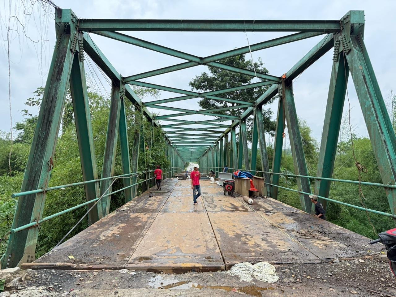 Perbaikan Jembatan Leuwiranji